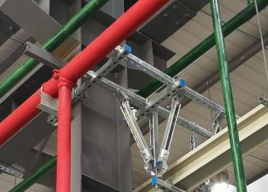 岳阳该抗震支架的整体式支吊架结构协调性好